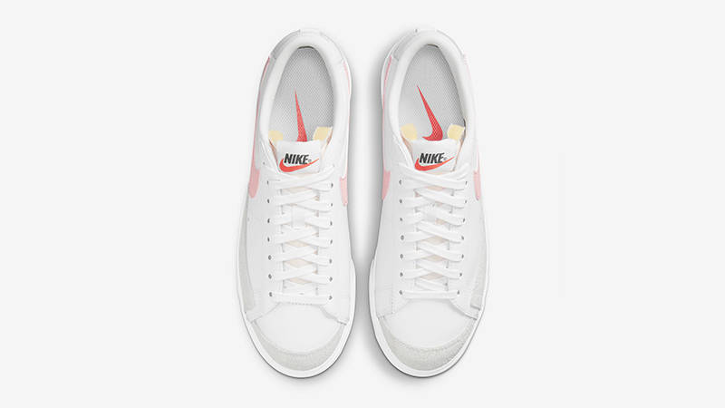 Nike Blazer Low Platform White Pink Glaze