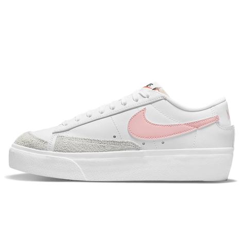 Nike Blazer Low Platform White Pink Glaze
