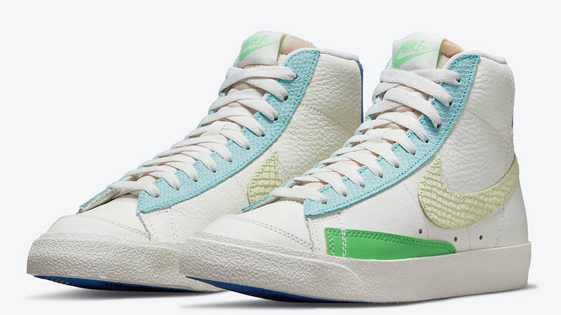 Nike Blazer Mid 77 White Blue DQ0865-100 front