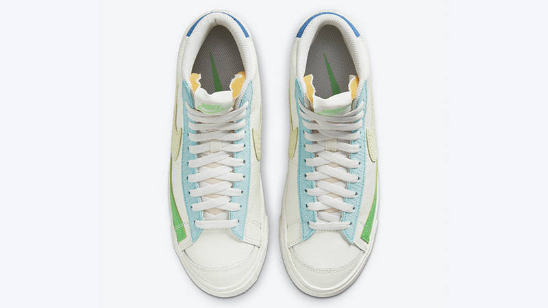 Nike Blazer Mid 77 White Blue DQ0865-100 middle