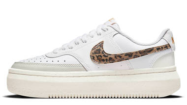 Nike Court Vision Alta Leopard White