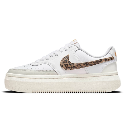 Nike Court Vision Alta Leopard White
