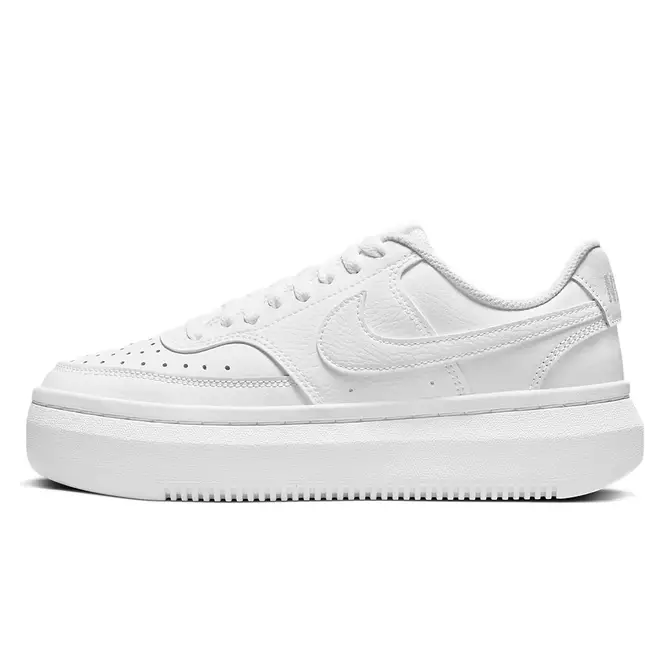 Nike Court Vision Alta Triple White | Where To Buy | DM0113-100 | The ...