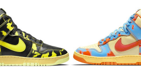The Nike Dunk High 1985 Lands In Two Brand New "Acid Wash" Colourways!