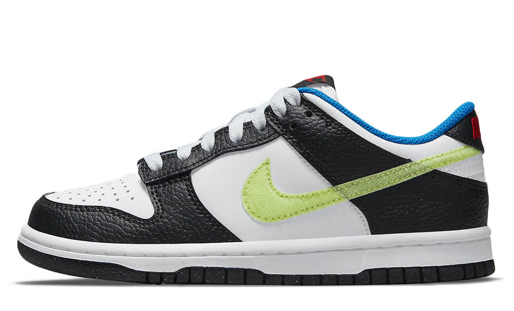 Nike Dunk Low GS Hangtag Black White
