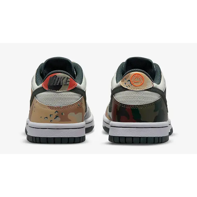 Nike Dunk Low GS Sail Multi Camo | Where To Buy | DB1909-100 | The 