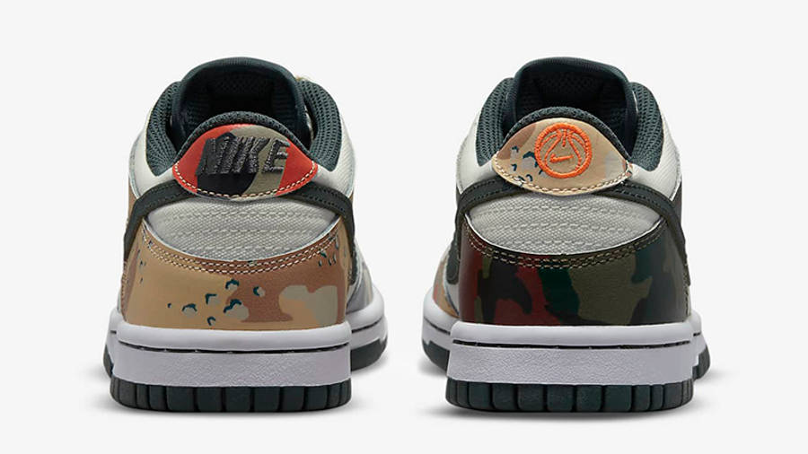 Nike Dunk Low GS Sail Multi Camo | Where To Buy | DB1909-100 | The Sole ...