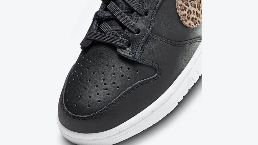 Nike Dunk Low Leopard Black DD7099-001 Detail