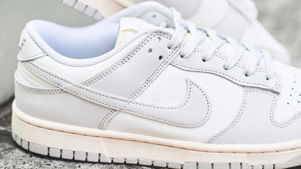 Nike Dunk Low Light Bone Heel 1 Nike Dunk Low Light Bone Heel 1