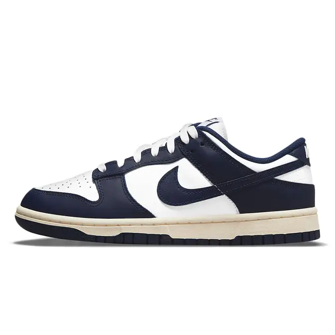 Nike Dunk Low Vintage Navy | Where To Buy | DD1503-115 | The Sole