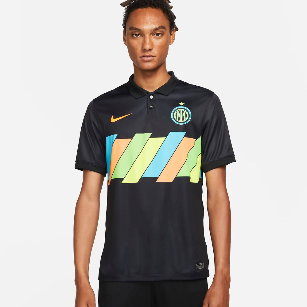 Nike Inter Milan 2021/22 Stadium Third Football Shirt - Black | The ...