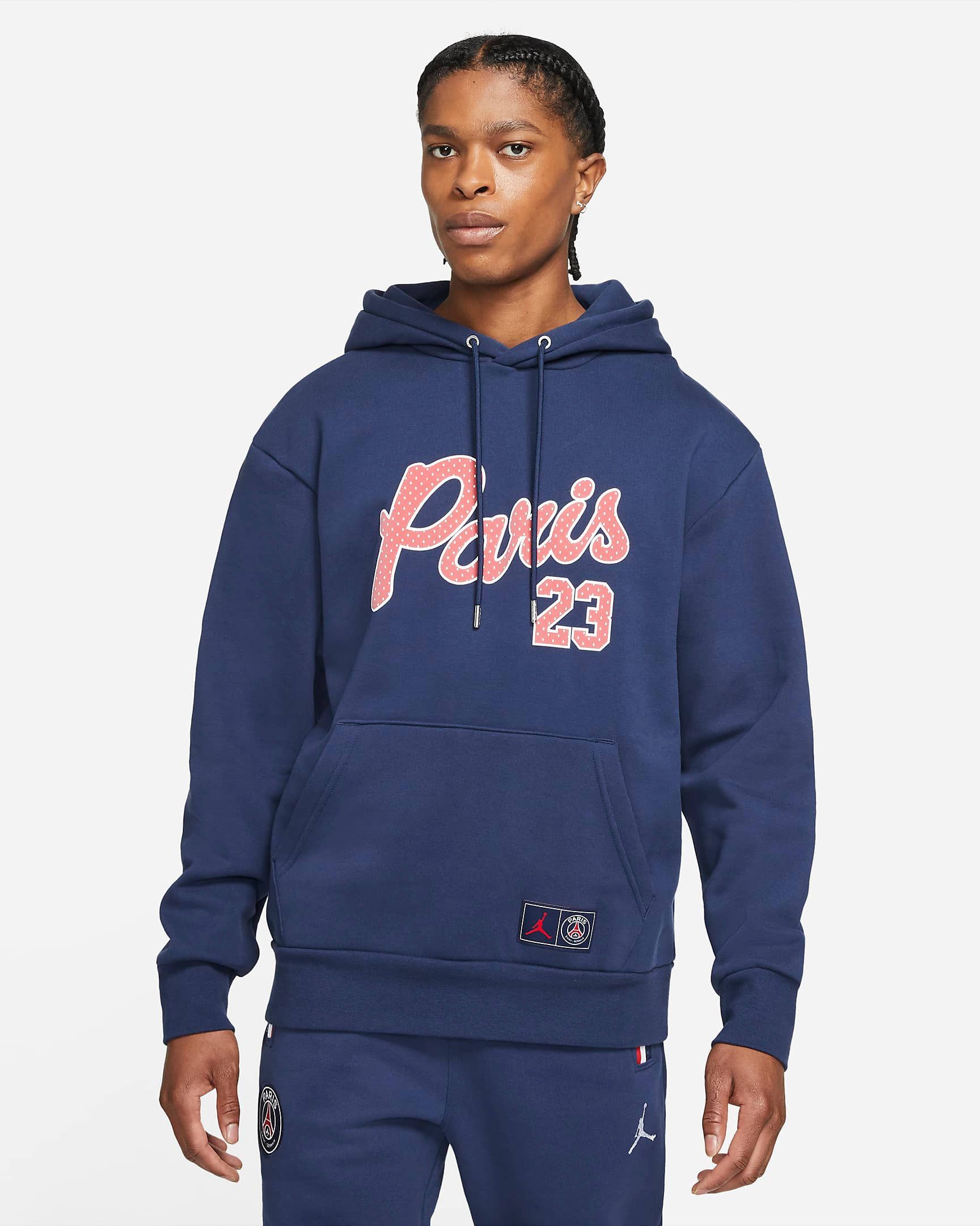 Nike Paris Saint-Germain Statement Fleece Pullover Hoodie DB6496-410