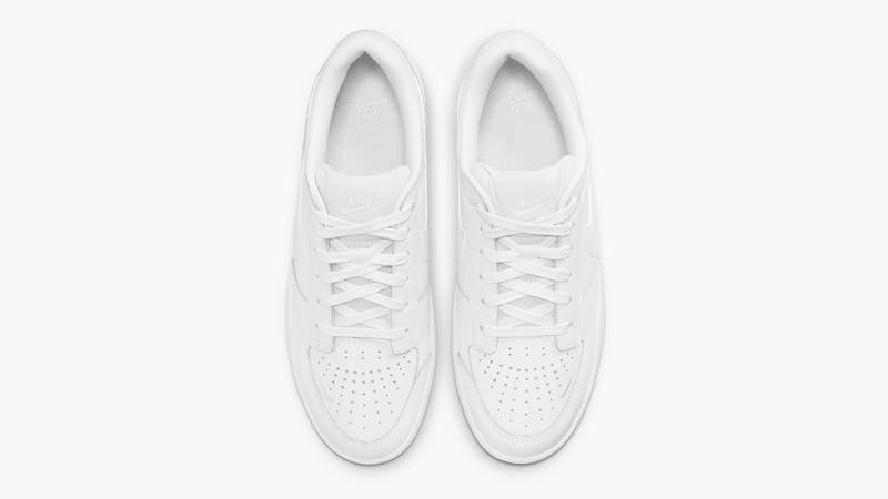 Nike SB Force 58 Premium Triple White Middle