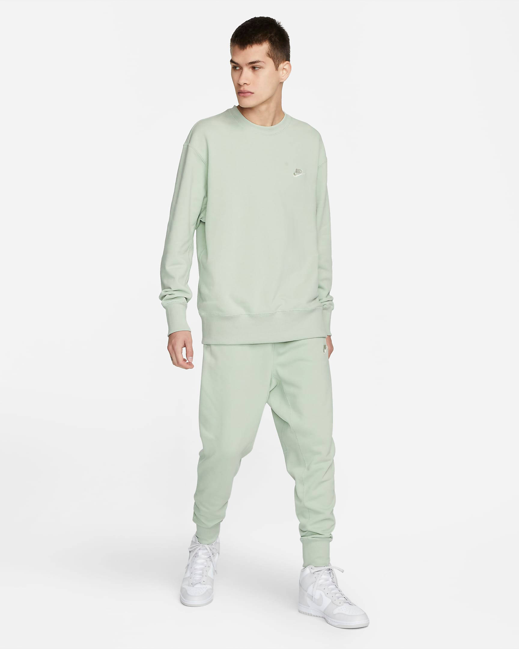 Tracksuit Ensemble Nike Pistache Survetement Nike Vert Pistache