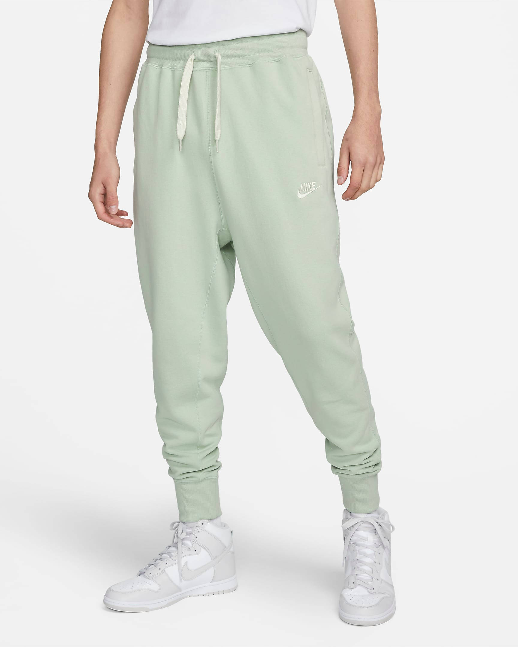 Nike Sportswear Classic Fleece Trousers - Sea Foam | The Sole Supplier