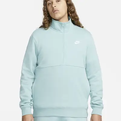 Nike Sportswear Club Brushed-Back 1/2-Zip Sweatshirt | Where To Buy ...