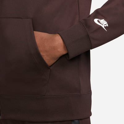 nike repeat tape fleece full zip hoodie