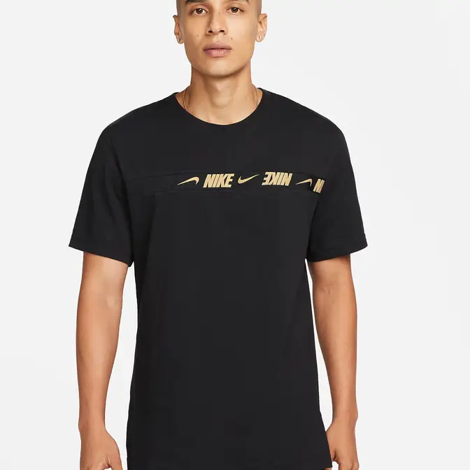 Nike taped t shirt hotsell