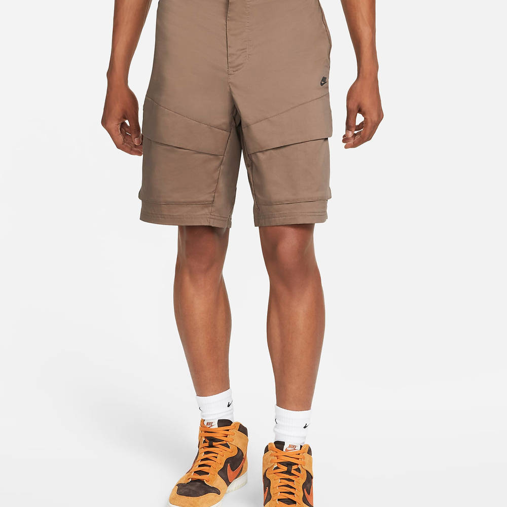 Nike Sportswear Tech Pack Woven Unlined Cargo Shorts - Ironstone | The ...