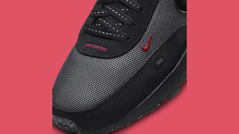 Nike Waffle One Black Red