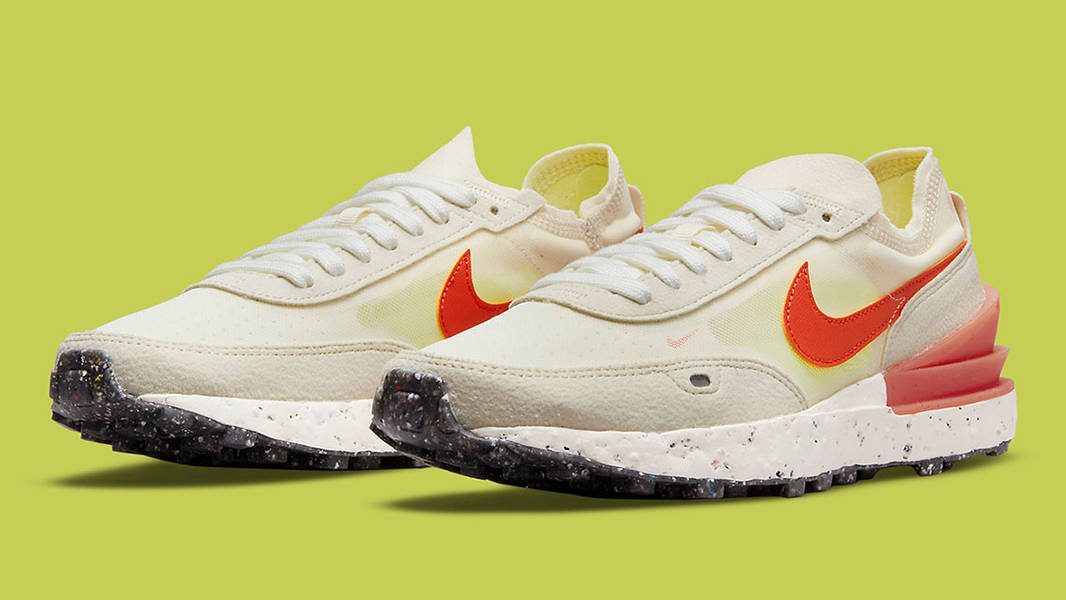 Nike Waffle One Crater Sail Crimson