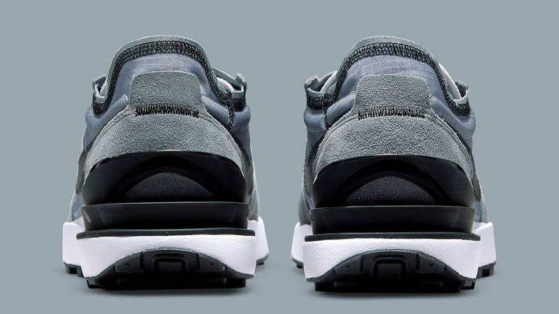 Nike Waffle One Grey Black Back