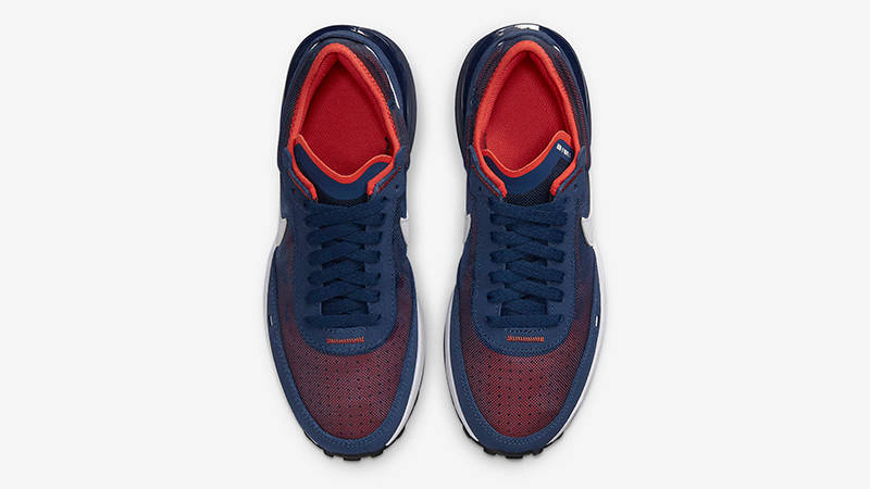 Nike Waffle One GS Navy Orange