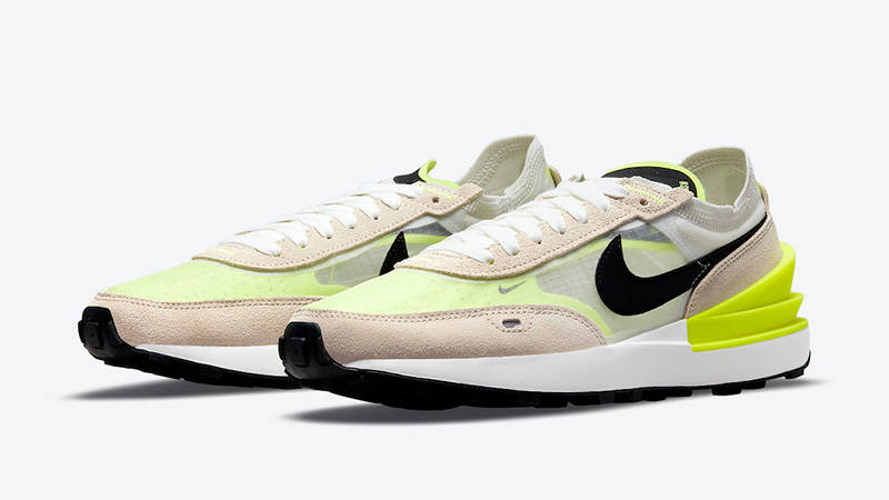 Nike Waffle One Rattan Volt DN4696-101 front