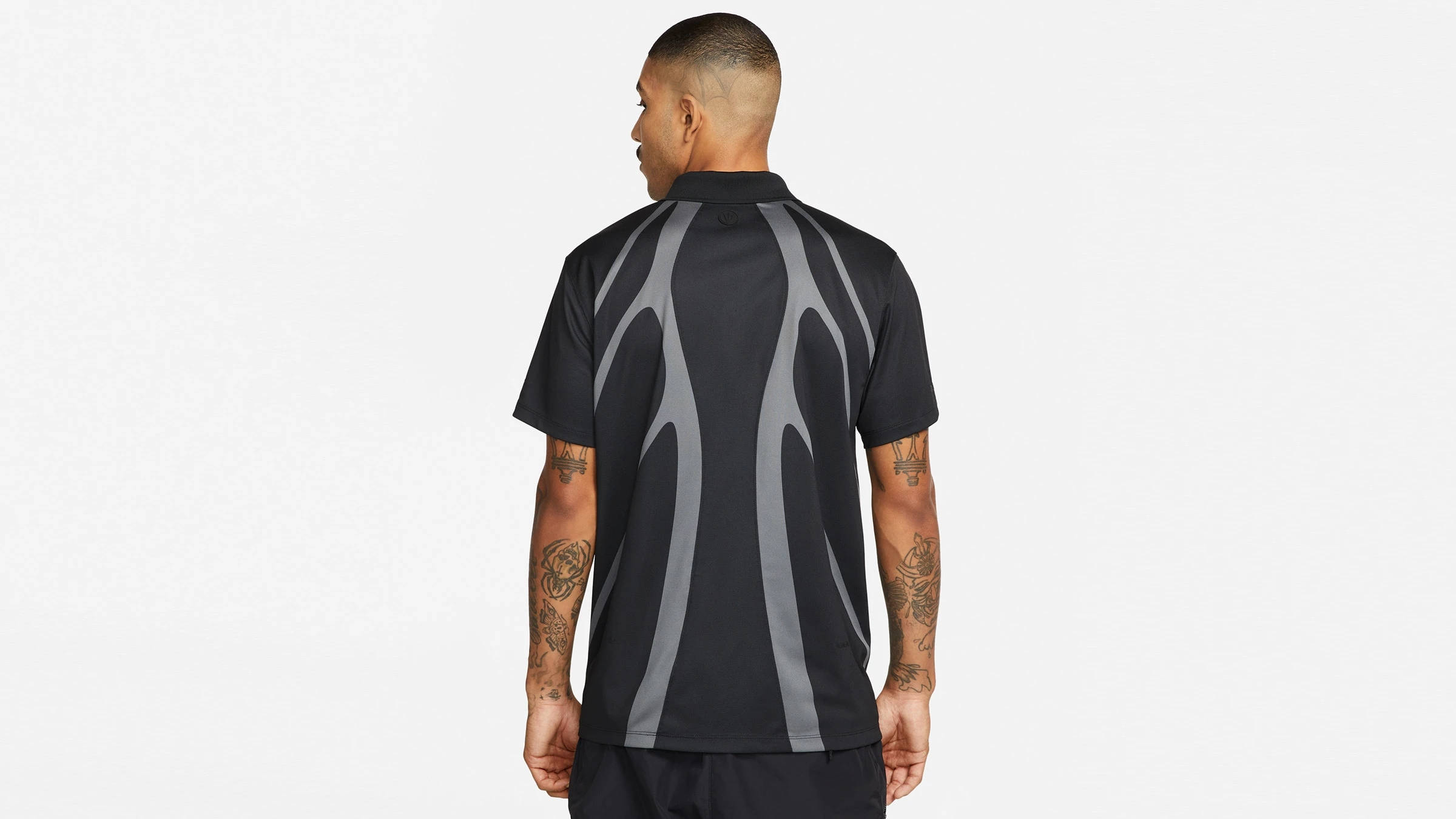 Nocta x Nike Printed Polo T-Shirt DJ5578-010 Back