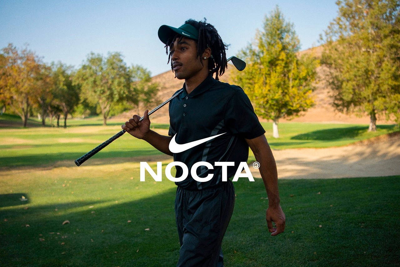 DRAKE×NIKE NOCTA Golf WOVEN CREW 限定コラボレア 大人気!!!! Nike x Drake Nocta Golf Crewneck Top Green (Nike