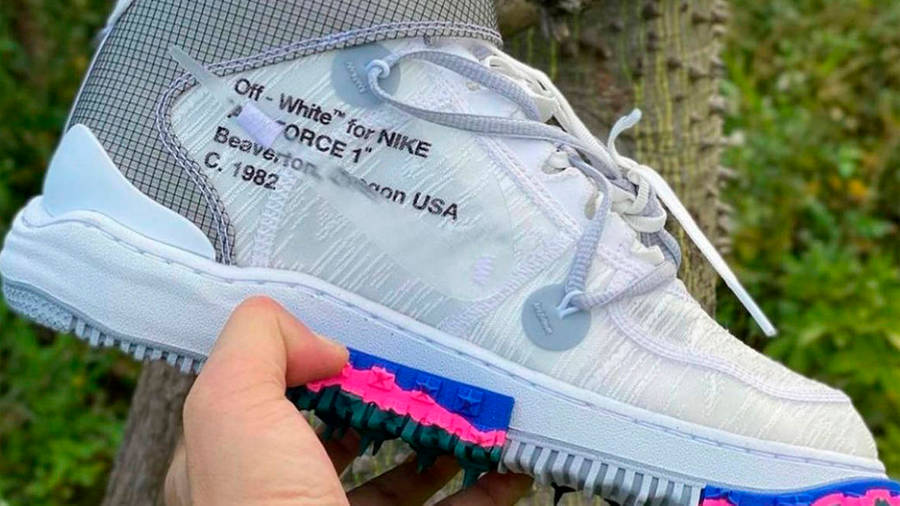 Off-White x Nike Air Force 1 Mid White First Look