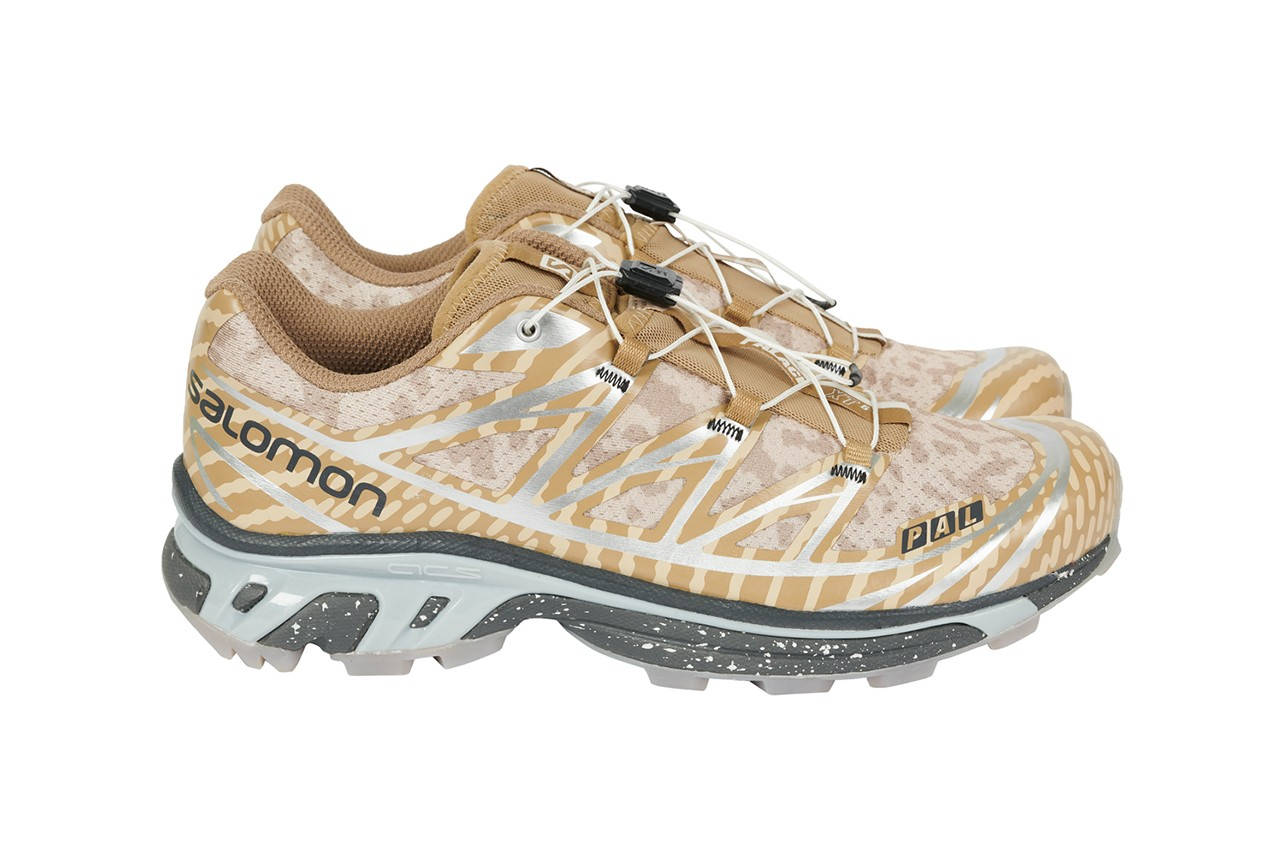 Palace x Salomon XT-6 Beige Quarry