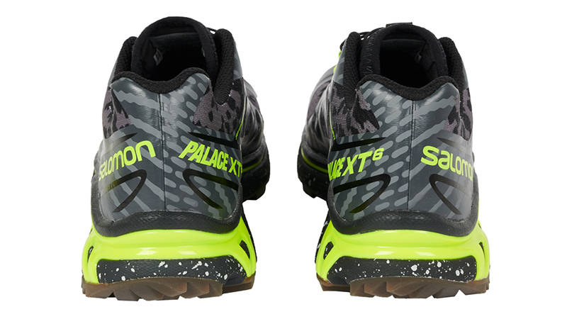 Palace x Salomon XT-6 Black Grey Back