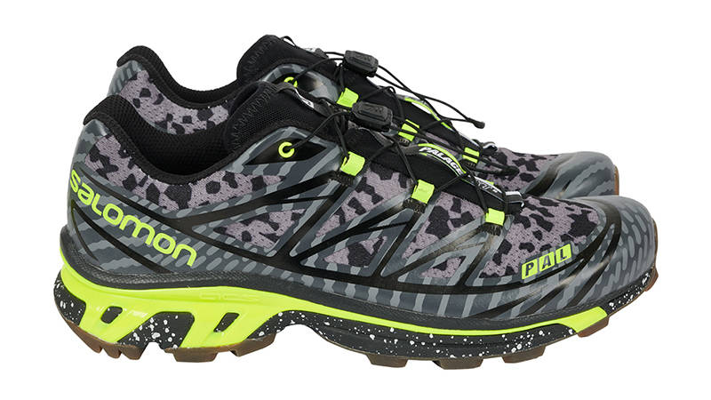 Palace x Salomon XT-6 Black Grey Side