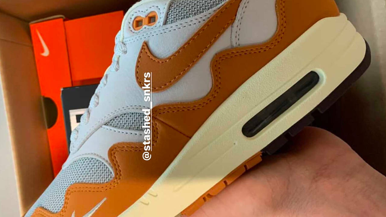 A Closer Look at the Patta x Nike Air Max 1 “Monarch”