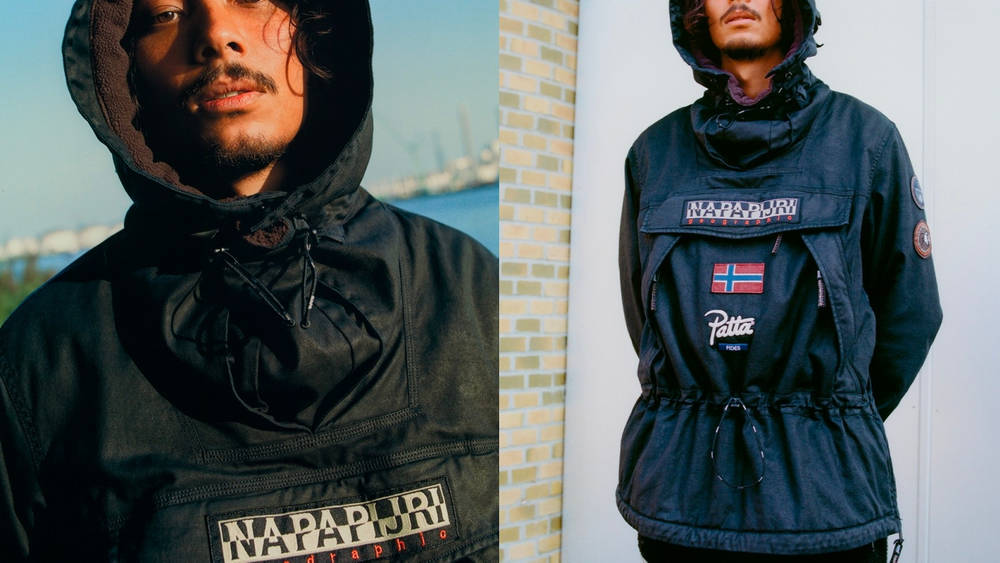 Image via Casper Kofi Patta x Napapijri Link-up for a Capsule of Streetwear Staples