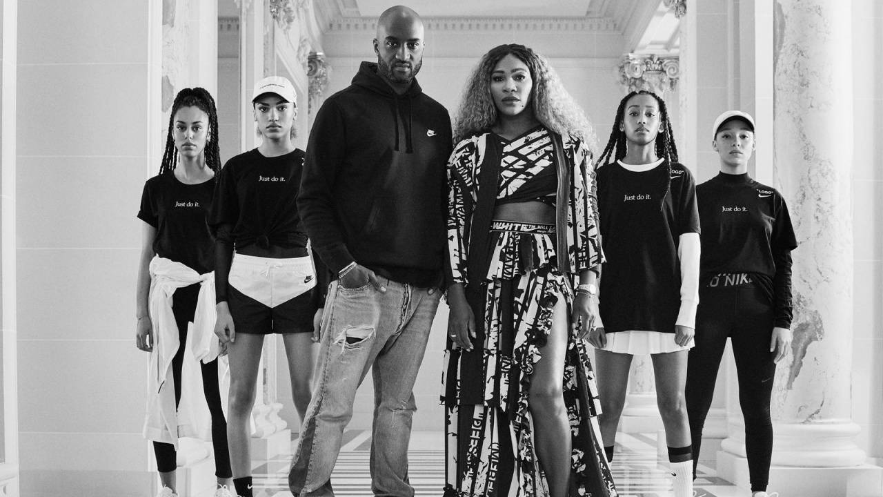 Serena Williams Virgil Abloh Nike