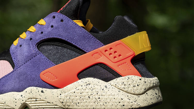 size x Nike Air Huarache ACG Purple Orange Detail 2