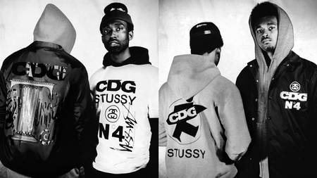 Stüssy x COMME des GARÇONS Turn Things Greyscale With This Latest Collaboration Stüssy x COMME des GARÇONS Turn Things Greyscale With This Latest Collaboration