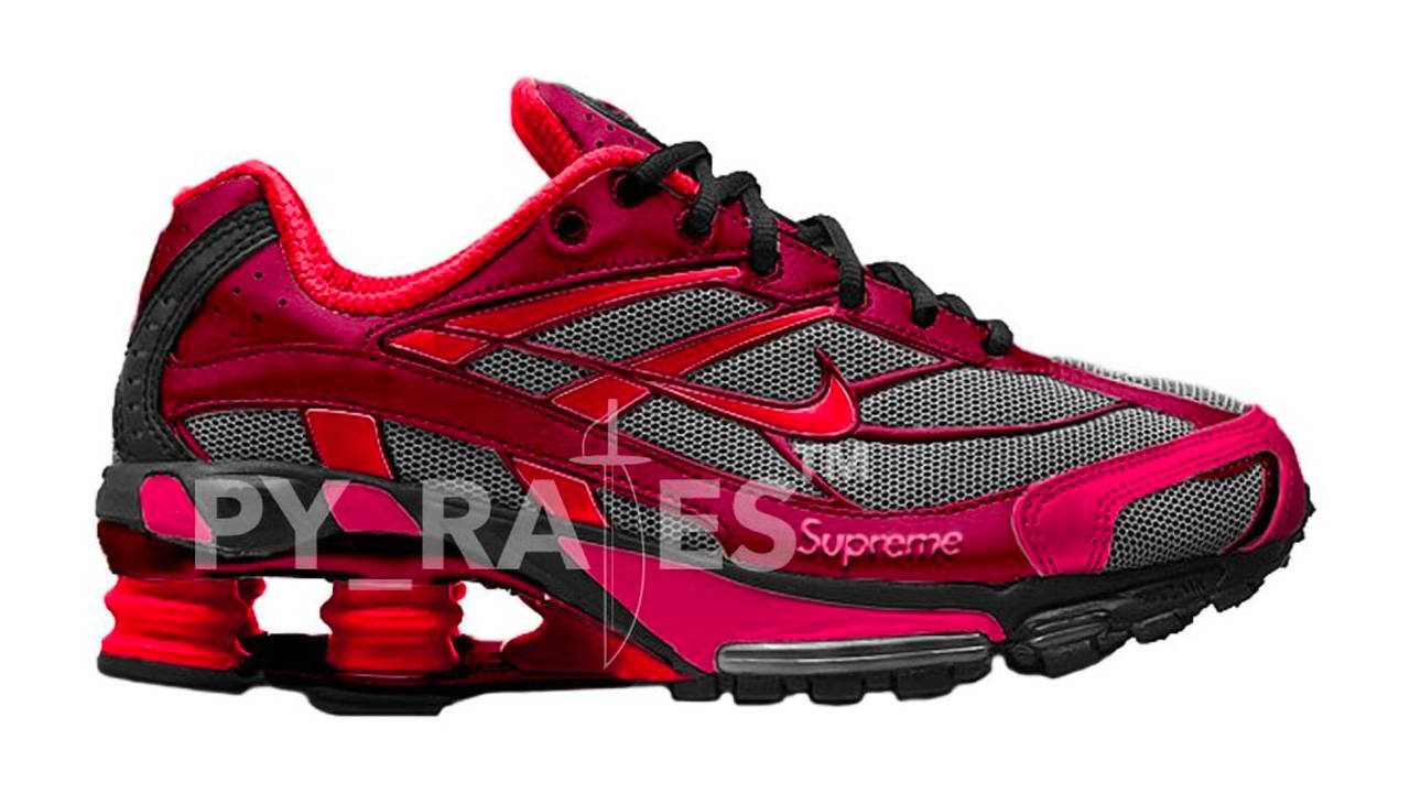 The Supreme x Nike Shox Ride 2