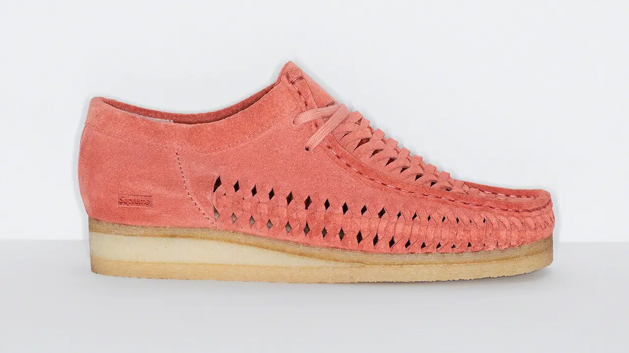 Supreme deals clarks red