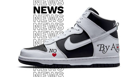 Grab an Official Look at the Supreme x Nike SB Dunk High "By Any Means" Grab an Official Look at the Supreme x Nike SB Dunk High "By Any Means"