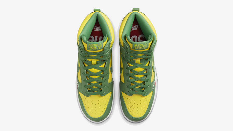 Nike dunk high supreme hotsell pine green