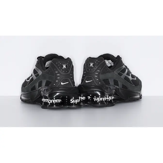 Supreme x Nike Shox Ride 2 Black | Where To Buy | The Sole Supplier