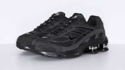 Supreme x Nike Shox Ride 2 Black | Where To Buy | undefined | The Sole ...