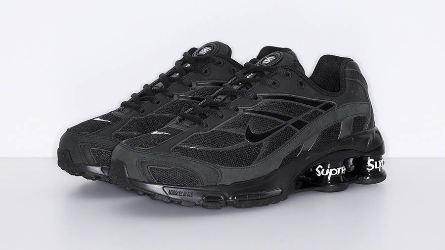 Supreme x Nike Shox Ride 2 Black | Where To Buy | undefined | The Sole