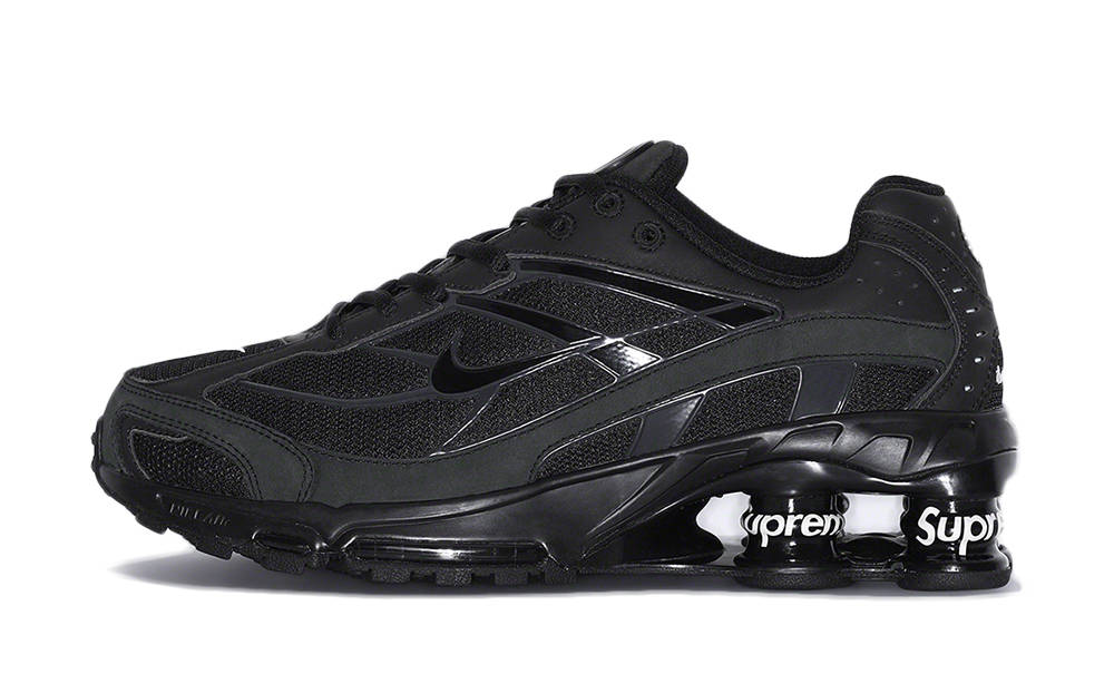 Supreme x Nike Shox Ride 2 Black | Where To Buy | The Sole Supplier