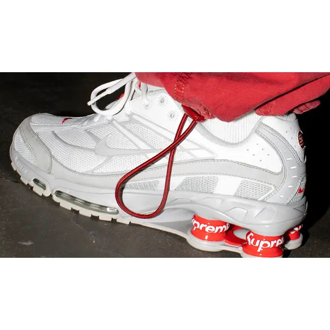 Supreme x Nike Shox Ride 2 White | Where To Buy | The Sole Supplier