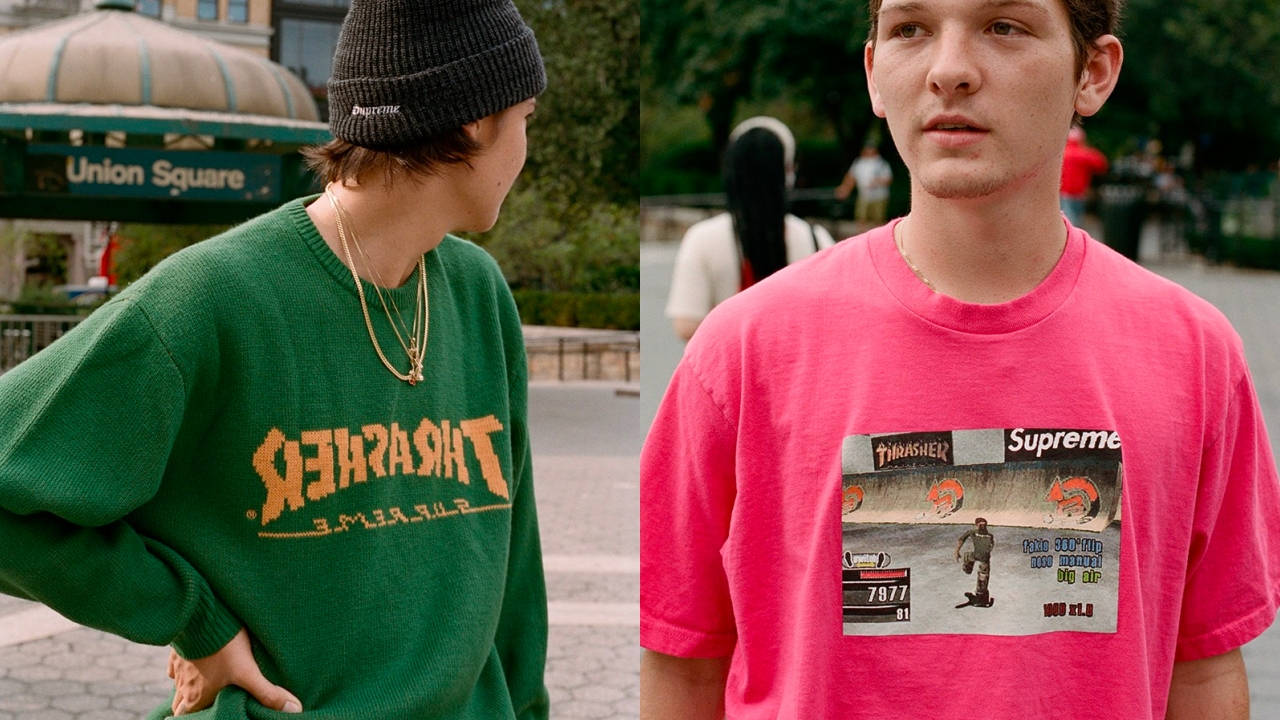 Skateboard Heavyweights Supreme x Thrasher Magazine Join Forces Once Again