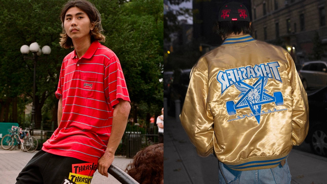 Skateboard Heavyweights Supreme x Thrasher Magazine Join Forces Once Again